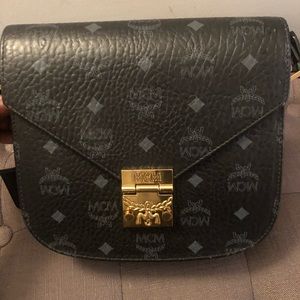 MCM Leather Shoulder Bag